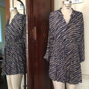 THAKOON Silk Mini Shirt Dress. Size 0. Perfect 🦋